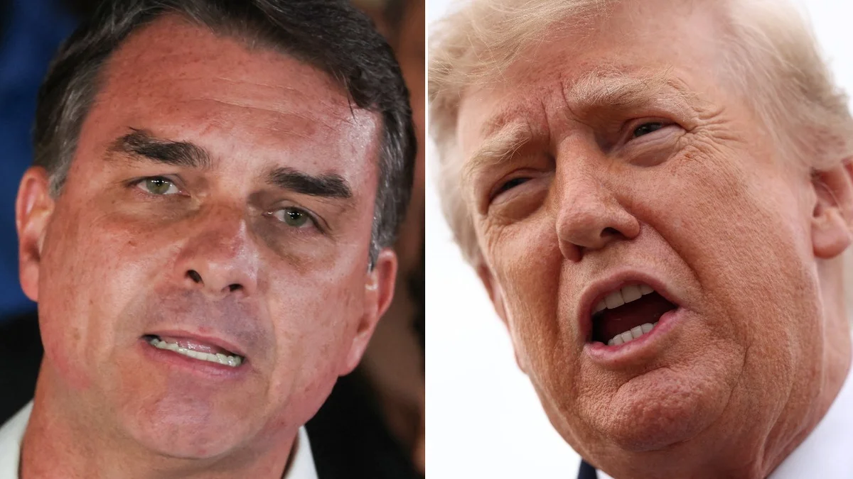 Trump evita apoiar declaração de Flávio: 'Não vou me envolver'