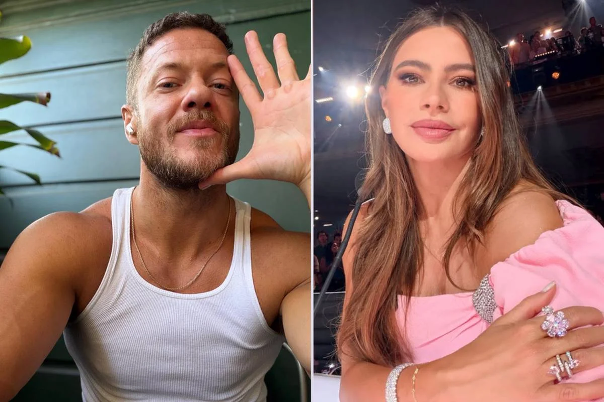 Sofía Vergara e Dan Reynolds em clima de romance em Beverly Hills