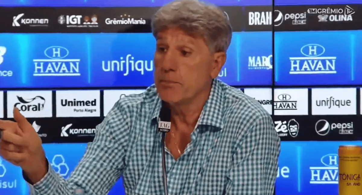 Renato Gaúcho defende auxiliar e declara apoio a Bolsonaro