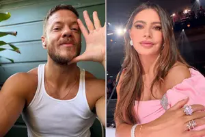 Sofía Vergara e Dan Reynolds em clima de romance em Beverly Hills